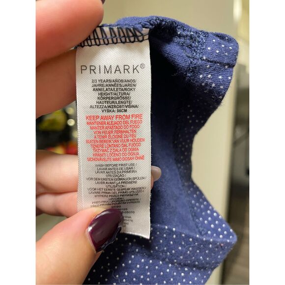 Primark 2/3 Years Girls Star Gazing Tank - Picture 3 of 3